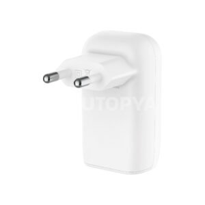 BELKIN Chargeur Secteur + Câble USB-C/USB-C (3 USB-C) (67W) (Blanc) – Image 3
