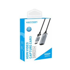 VENTION Carte de Capture Vidéo HDMI-A vers USB-C/USB-A 0,1m (Gris) – Image 2